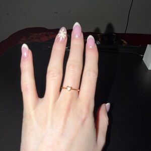 Gold Heart Ring Pick up cash only